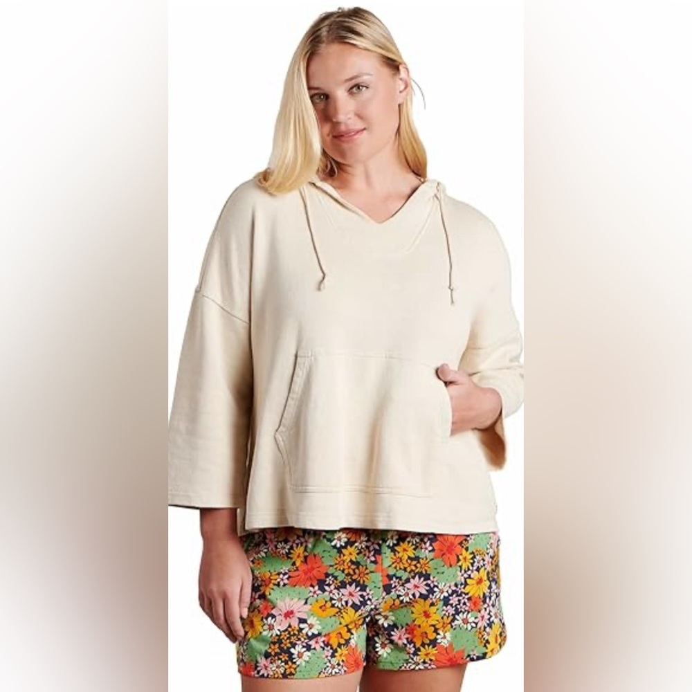 Toad&Co Cream Hoodie Sweatshirt